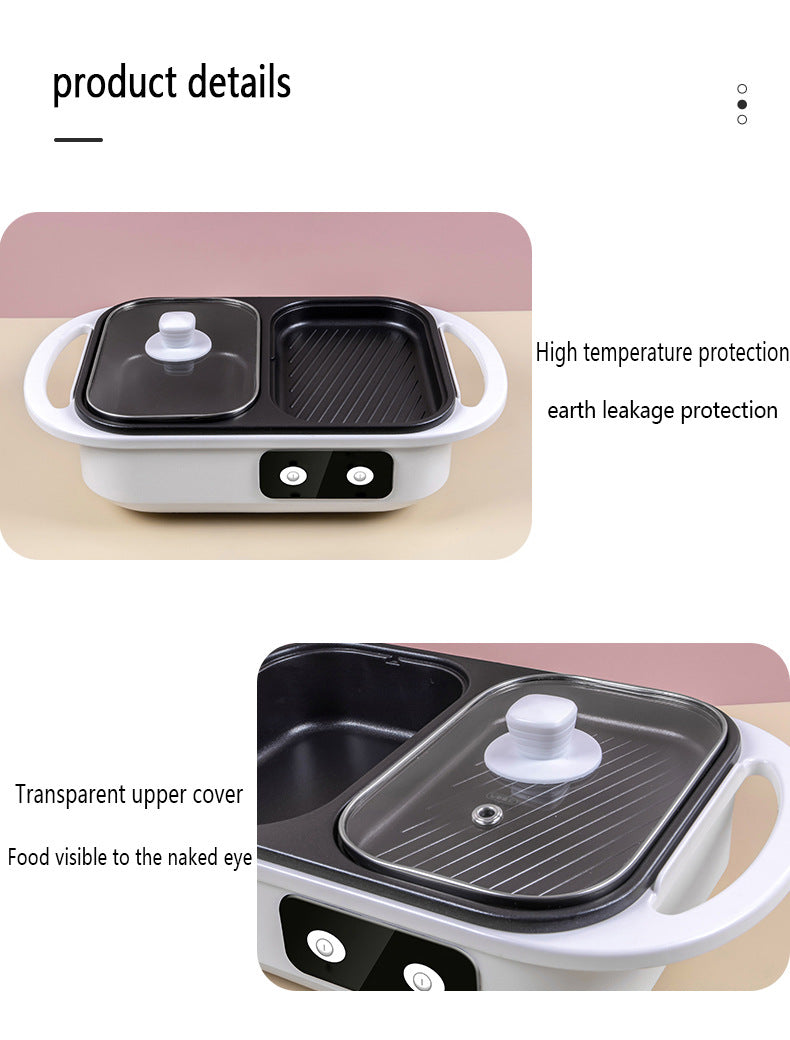 Kombinerad Grill & Kastrull (Shabu Pot)