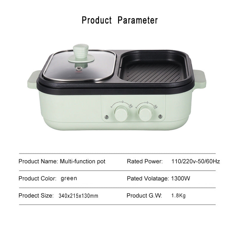 Kombinerad Grill & Kastrull (Shabu Pot)
