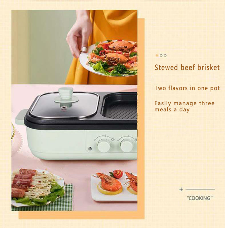 Kombinerad Grill & Kastrull (Shabu Pot)