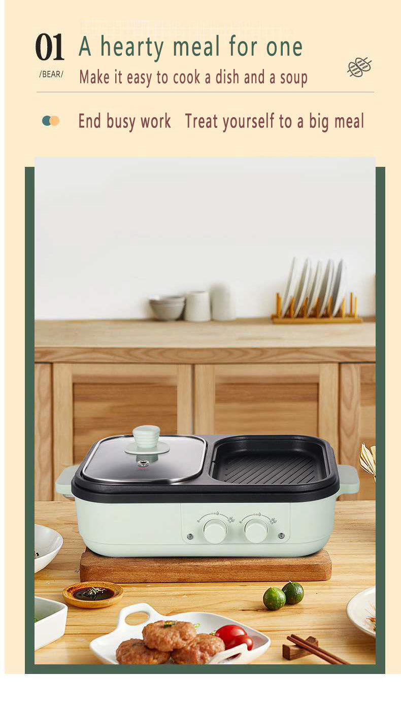 Kombinerad Grill & Kastrull (Shabu Pot)