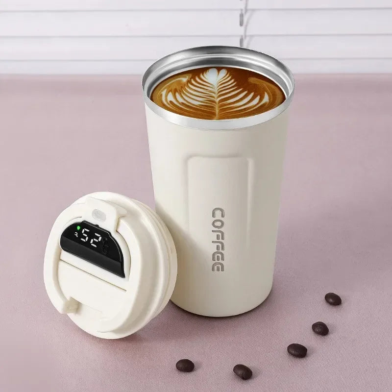 Smart termosmugg med display