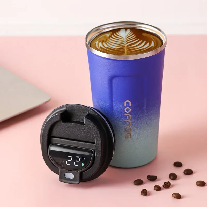 Smart termosmugg med display