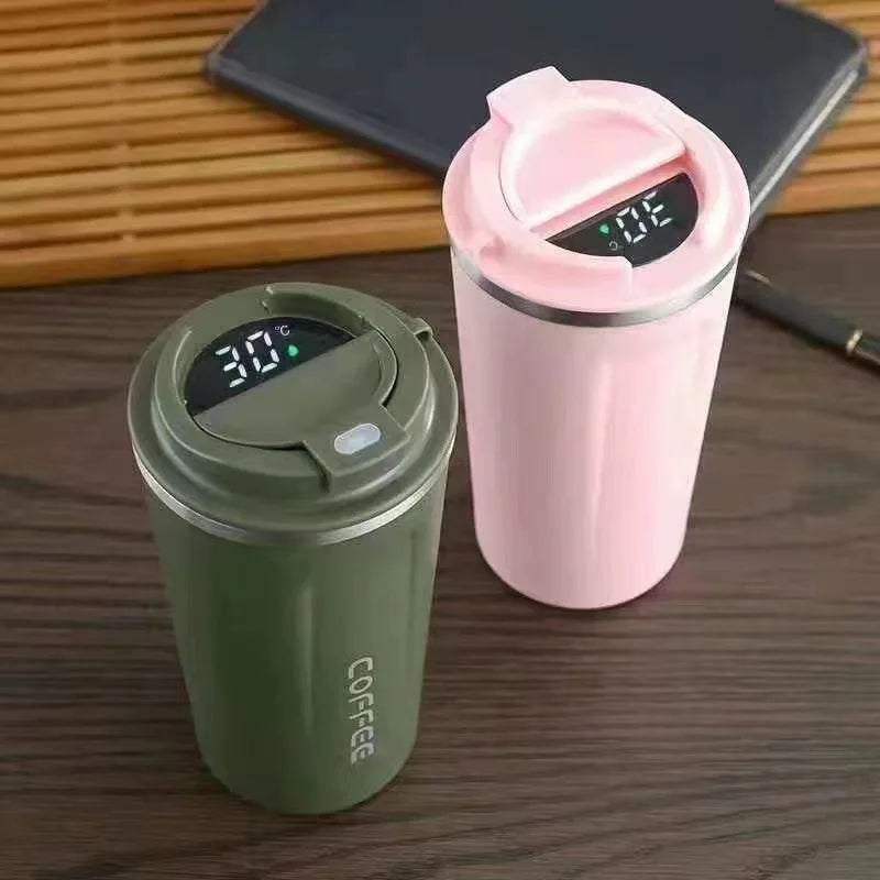 Smart termosmugg med display