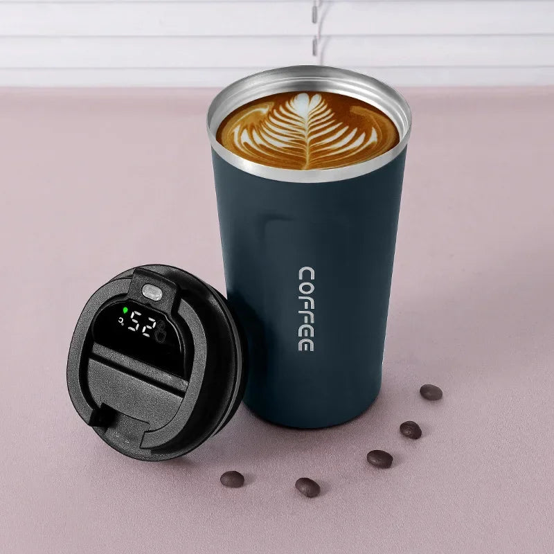 Smart termosmugg med display