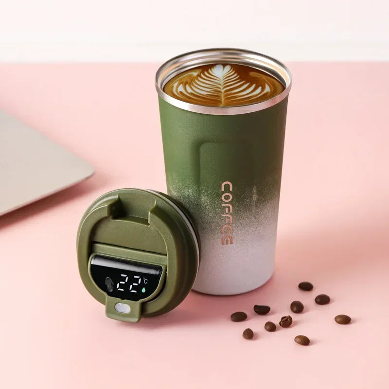 Smart termosmugg med display