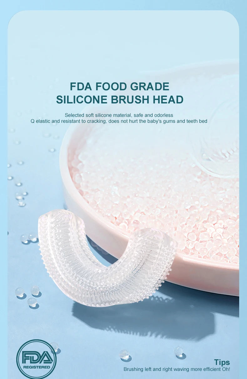 Rolig elektrisk barntandborste