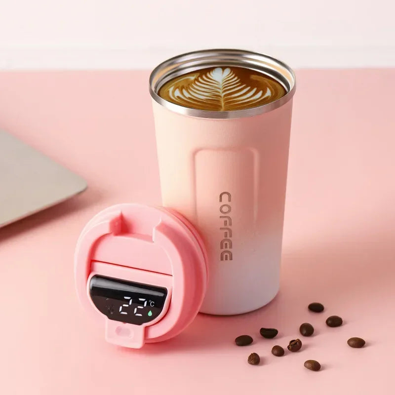 Smart termosmugg med display