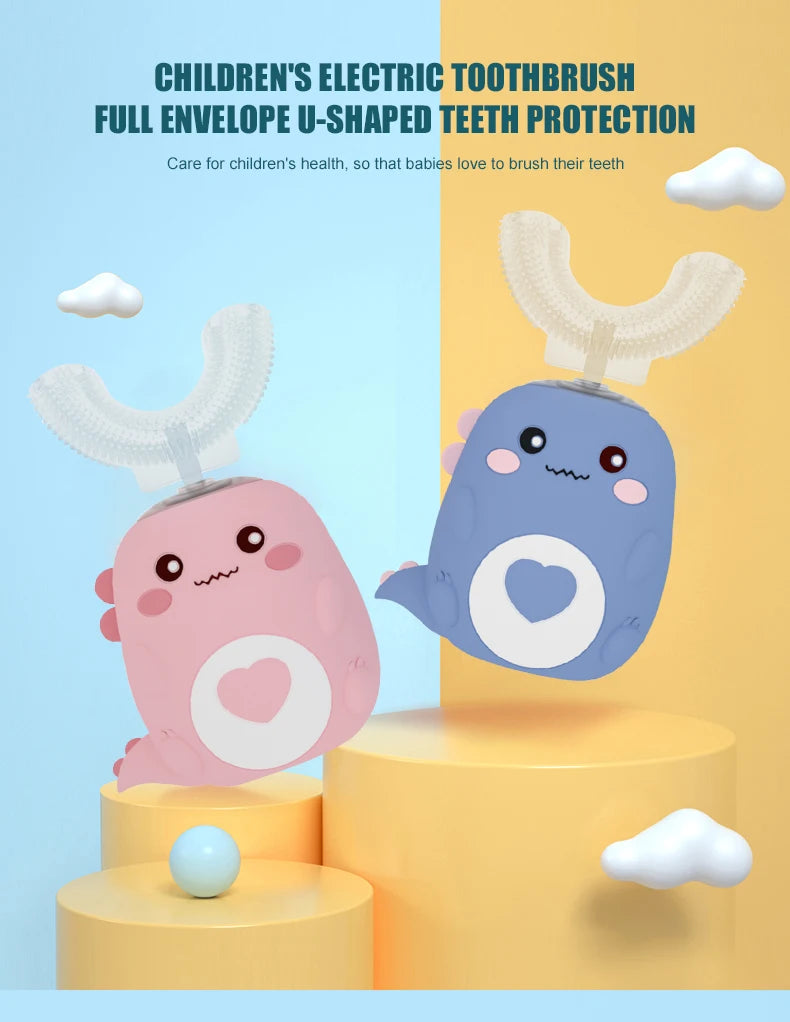 Rolig elektrisk barntandborste