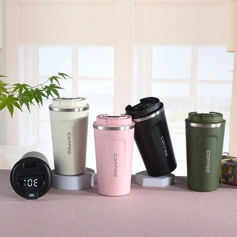 Smart termosmugg med display